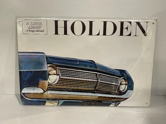 Vintage Style Tin Sign Size A4<br><b style="color: #03236a;">JBAU1672</b><br><b style="color: #03236a;">Holden</b>