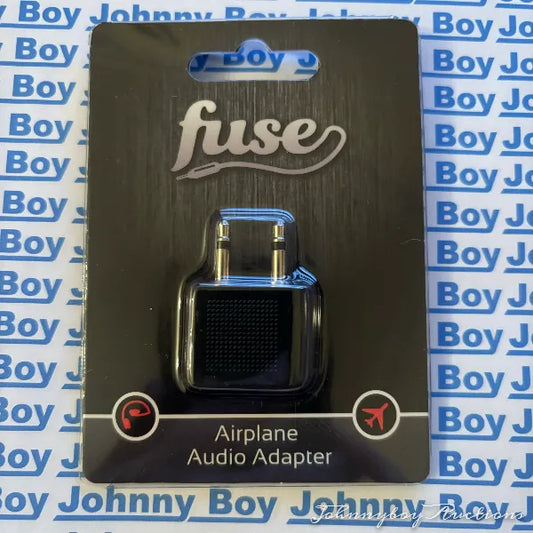 Fuse Headphone Flight (Aeroplane) airline Adaptor<br><b style="color: #03236a;">2-256A</b>