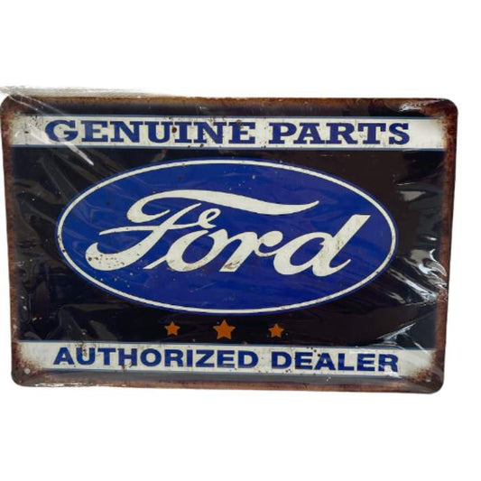 Vintage Style Tin Sign Size A4<br><b style="color: #03236a;">3-346</b><br><b style="color: #03236b;">Ford</b>