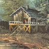 Painting Scenery Signed By STVART<br><b style="color: #03236a;">P-03</b><br><b style="color: #03236a;">Sold As Is</b>