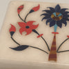 White Marble Jewellery Box Inlays<br><b style="color: #03236a;">E-01</b><br><b style="color: #03236a;">Hand Made In India</b>