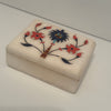 White Marble Jewellery Box Inlays<br><b style="color: #03236a;">E-01</b><br><b style="color: #03236a;">Hand Made In India</b>