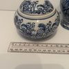 Blue & White Ginger Jars Vase <br><b style="color: #03236a;">E-02</b><br><b style="color: #03236a;">Preloved</b>