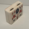 White Marble Jewellery Box Inlays<br><b style="color: #03236a;">E-01</b><br><b style="color: #03236a;">Hand Made In India</b>