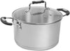 TuffSteel Omega Stock Pot<br><b style="color: #03236a;">1-306</b><br><b style="color: #03236a;">Stainless Steel</b>