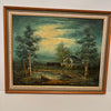 Painting Scenery Signed By STVART<br><b style="color: #03236a;">P-03</b><br><b style="color: #03236a;">Sold As Is</b>