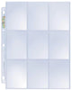 10 x Ultra Pro 9 Pocket Trading Card Sleeves<br><b style="color: #03236a;">Great Way To Protect Trading Cards</b>