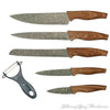 6 Pcs Knife Set, Made of High Quality Stainless Steel <br><b style="color: #03236a;">0-33</b><br><b style="color: #03236a;">RRP $59.99</b>