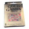 Gold Playing Decks Of Cards<br><b style="color: #03236a;">1-607</b><br><b style="color: #03236a;">Vy Gold Games</b>