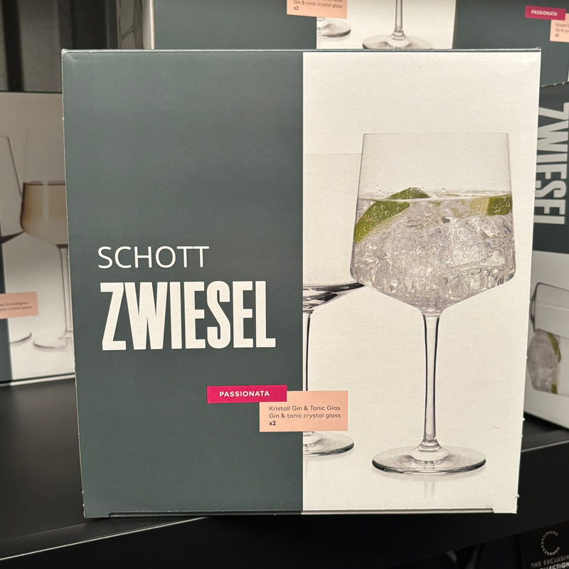 Schott Zwiesel Passionata Kristall Gin & Tonic Glasses1-348Crystal – JohnnyBoy Auctions