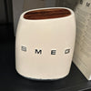 Smeg Retro Style Knife Block<br><b style="color: #03236a;">Beige Cream</b>
