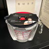 Curtis Stone Glass Measuring Food Jug Storage Container<br><b style="color: #03236a;">Size 500ml</b>