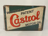 Vintage Style Tin Sign<br><b style="color: #03236a;">JBAU364</b><br><b style="color: #03236a;">Castrol</b>