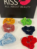 KISS Assorted Scrunchies<br><b style="color: #03236a;">JBAU411</b><br><b style="color: #03236a;">Lot of 6</b>