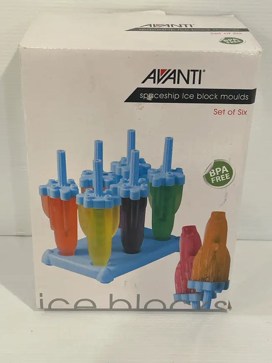 Spaceship Ice Block Moulds<br><b style="color: #03236a;">JBAU379</b><br><b style="color: #03236a;">Avanti</b>