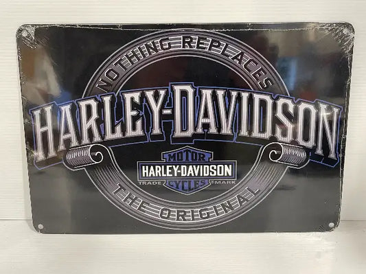Vintage Style Tin Sign Size A4<br><b style="color: #03236a;">JBAU768</b><br><b style="color: #03236a;">Harley Davidson</b>