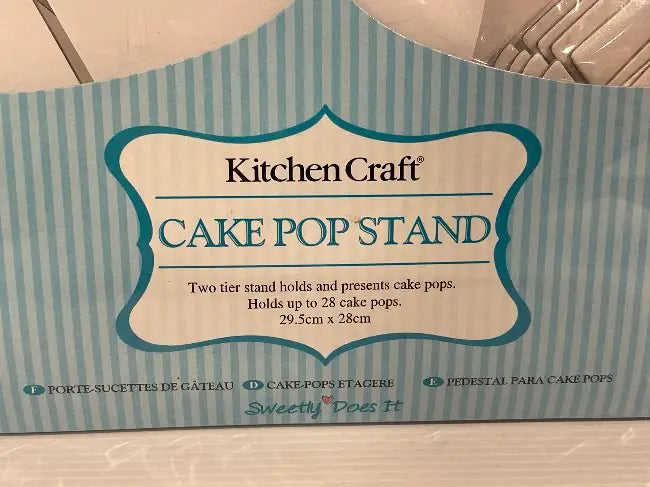 Cake Pop Stand<br><b style="color: #03236a;">JBAU826</b><br><b style="color: #03236a;">Holds 28 Cake Pops</b>