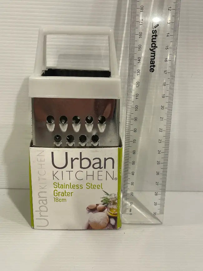 Stainless Steel Grater<br><b style="color: #03236a;">JBAU806</b><br><b style="color: #03236a;">Urban Kitchen</b>