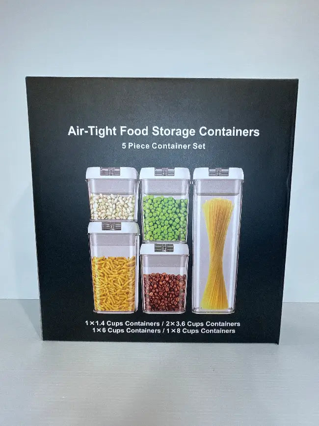 Air Tight Food Storage Containers<br><b style="color: #03236a;">JBAU1060</b><br><b style="color: #03236a;">RRP $79.95</b>