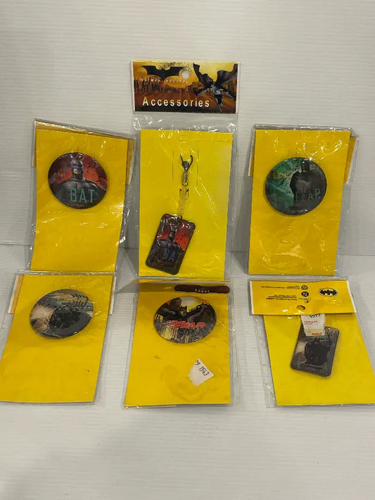 Authentic Batman Acc's<br><b style="color: #03236a;">JBAU1129</b><br><b style="color: #03236a;">Lot of 6</b>