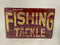 Vintage Style Tin Sign Size A4<br><b style="color: #03236a;">JBAU1526</b><br><b style="color: #03236a;">Fishing</b>