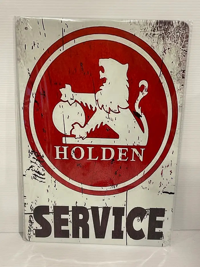 Vintage Style Tin Sign Size A4<br><b style="color: #03236a;">JBAU1662</b><br><b style="color: #03236a;">Holden</b>