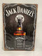 Vintage Style Tin Sign Size A4<br><b style="color: #03236a;">JBAU1665</b><br><b style="color: #03236a;">Jack Deniels</b>