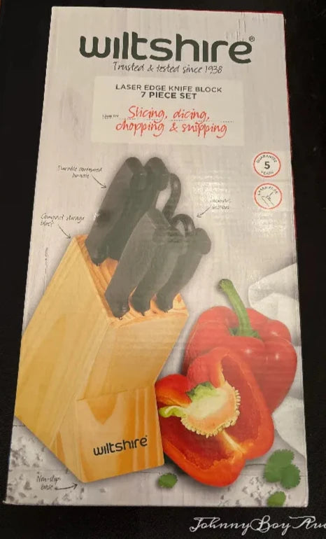 Wiltshire Knife Block Set<br><b style="color: #03236a;">2-131</b><br><b style="color: #03236a;">RRP $40.00</b>