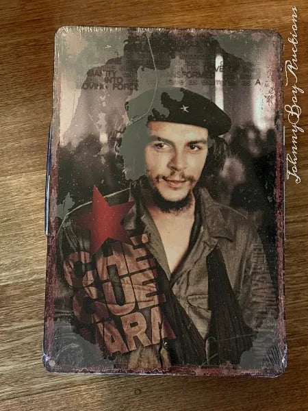 Vintage Style Tin Sign Size A4<br><b style="color: #03236a;">1-57</b><br><b style="color: #03236a;">Che Guevara</b>