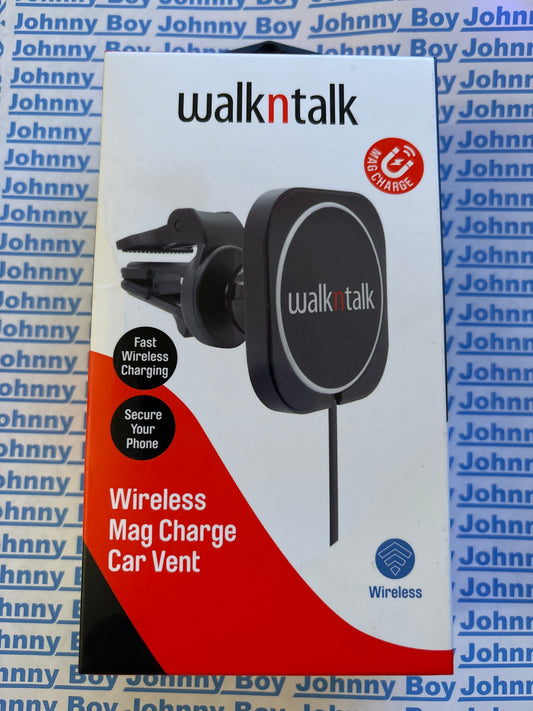 Walkn' Talk Wireless Magnetic Charger Car Mount<br><b style="color: #03236a;">1-69</b><br><b style="color: #03236a;">RRP $44.99</b>