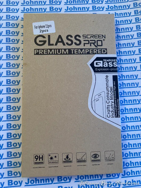 2 Pack Glass Screen Pro Premium Tempered<br><b style="color: #03236a;">1-87</b><br><b style="color: #03236a;">For iPhone 11 Pro</b>