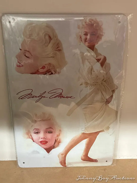 Vintage Style Tin Sign Size A4<br><b style="color: #03236a;">0-32</b><br><b style="color: #03236a;">Marilyn Monroe</b>