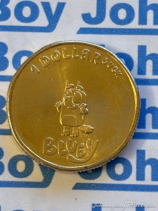 BLUEY 1 x 2024 $1 Bingo DOLLAR BUCK Individual Coin Circulated<br><b style="color: #03236a;">1-94</b>