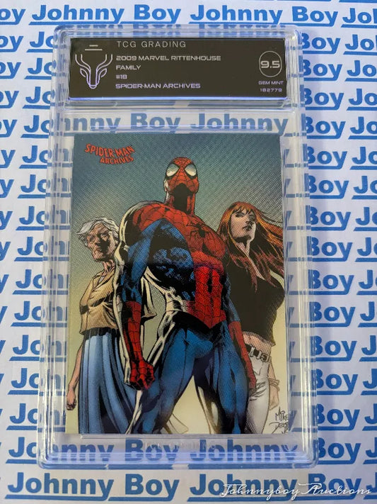2009 Marvel Spider-Man: Archives Mary Jane Parker Spider-Man Aunt May TCG 9.5<br><b style="color: #03236a;">2-164</b>