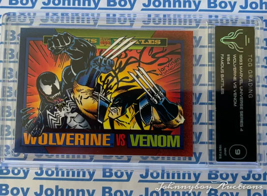 1993 Marvel Universe Wolverine VS Venom #164 TCG 9 MINT<br><b style="color: #03236a;">2-167</b>