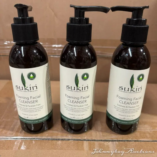 3X Sukin Foaming Facial Cleanser