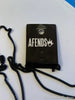 Afends Black Long Flame Logo Necklace Fashion<br><b style="color: #03236a;">3-435</b><br><b style="color: #03236a;">RRP $49.99</b>