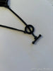 Afends Black Long Flame Logo Necklace Fashion<br><b style="color: #03236a;">3-435</b><br><b style="color: #03236a;">RRP $49.99</b>