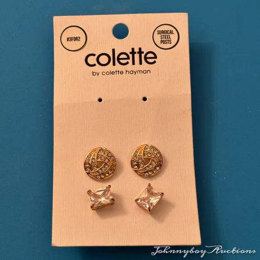 Colette Surgical Earings<br><b style="color: #03236a;">3-439</b><br><b style="color: #03236a;"></b>