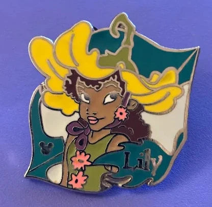Disney Cast Lanyard Pin Fairies - Lily<br><b style="color: #03236a;">3-311</b>