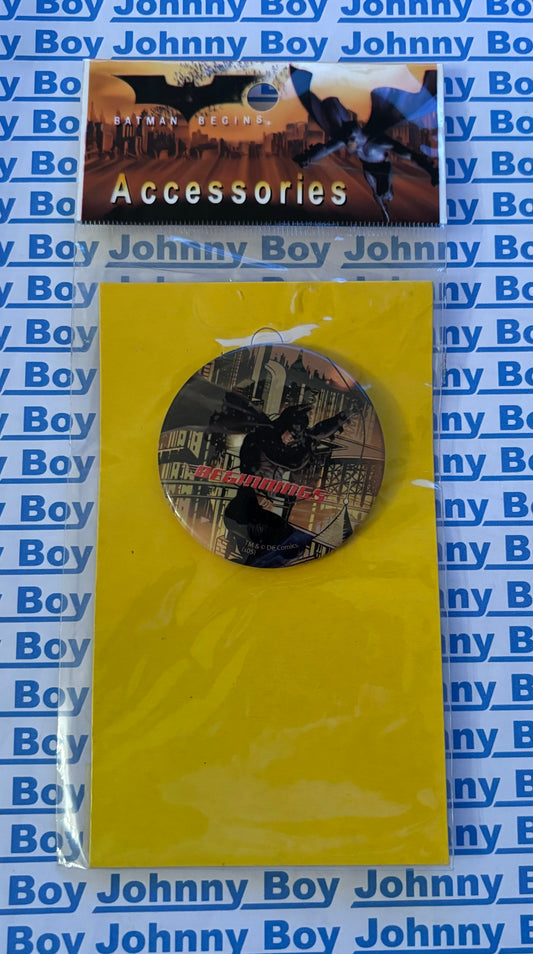 Batman Beginnings Rare Badge<br><b style="color: #03236a;">4-461</b>