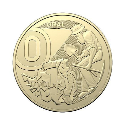 2022 $1 "O" Great Australian Coin Hunt Uncirculated<br><b style="color: #03236a;">2-182</b><br><b style="color: #03236a;">O For Opal</b>