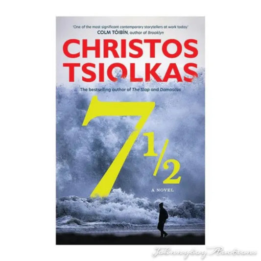 Seven & a Half Book by Christos Tsiolkas<br><b style="color: #03236a;">4-486</b><br><b style="color: #03236a;">RRP $23.20</b>