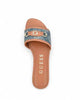 GUESS HAMMI3 Medium Denim Blue Women's Casual Flat Slide Sandals Shoes <br><b style="color: #03236a;">Size 8.5M</b>