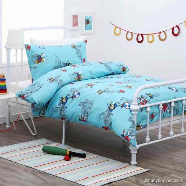 Dreamaker Kid's Knights Quilt Cover Set