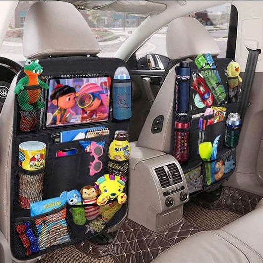Backseat Car Organiser<br><b style="color: #03236a;">JBAU853</b><br><b style="color: #03236b;">Lots of Pockets</b>