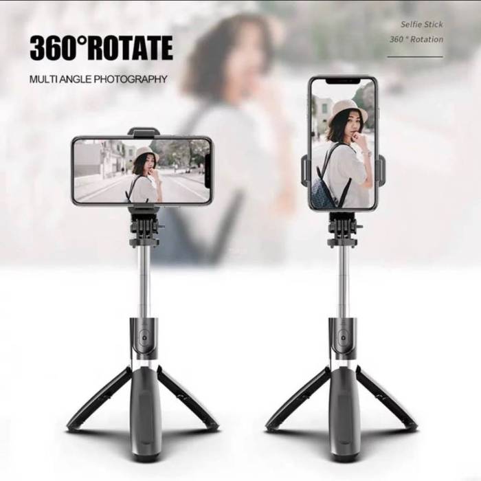 Tripod Bluetooth Remote 360 Rotation phone Stand Selfie Stick<br><b style="color: #03236a;">RRP $49.99</b>