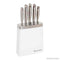 Stanley Rogers White & Steel 6 Piece Knife Block <br><br><b style="color: #03236a;">RRP $199.00</b>