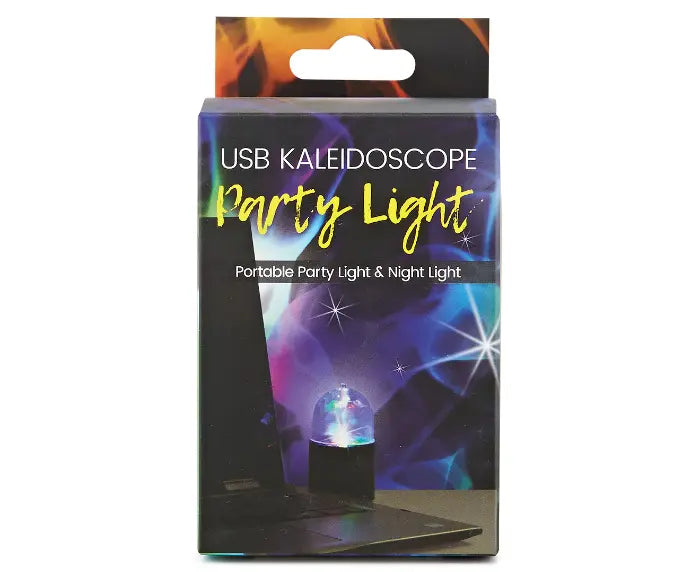 USB Kaleidoscope Party Light<br><b style="color: #03236a;">JBAU1593</b>