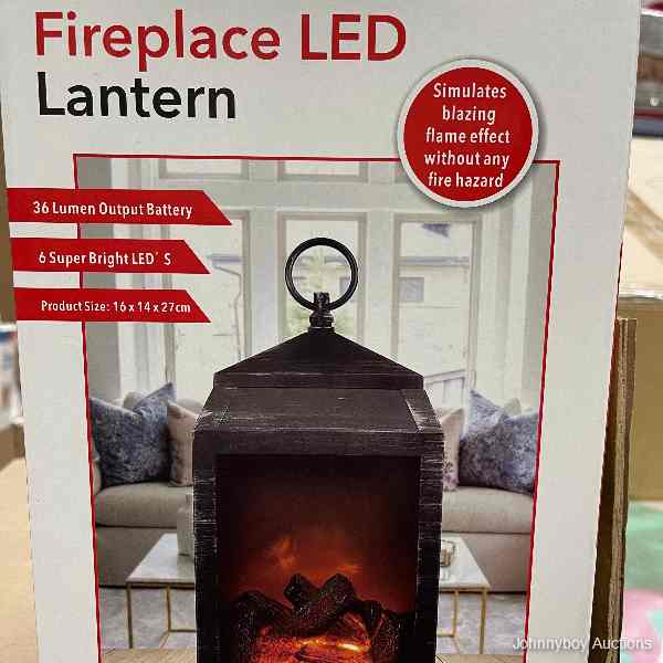 Fireplace LED Lantern